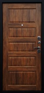 Входная металлическая дверь Viva Porte Шелк/Орех Входная металлическая дверь Viva Porte Шелк/Орех
